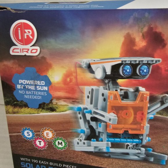 Build 12 Different Solar Robot Creation Kit Toy Walker Roly Poly Walker BOT 8+ - Picture 3 of 13